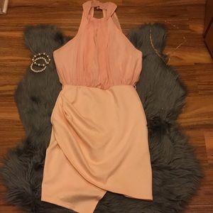 Beautiful asymmetrical dress fitted